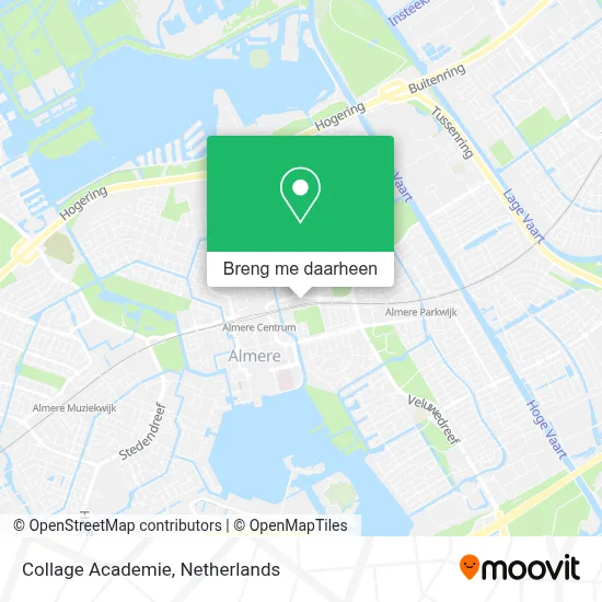 Collage Academie kaart