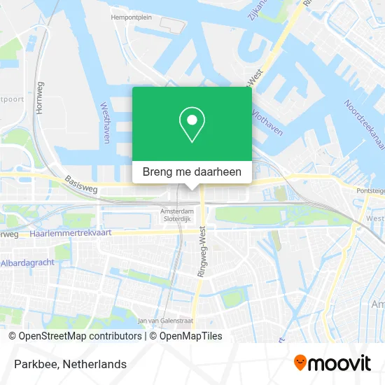 Parkbee kaart