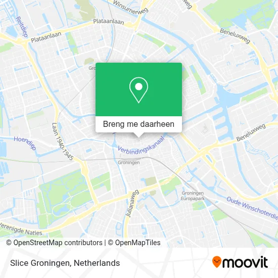 Slice Groningen kaart
