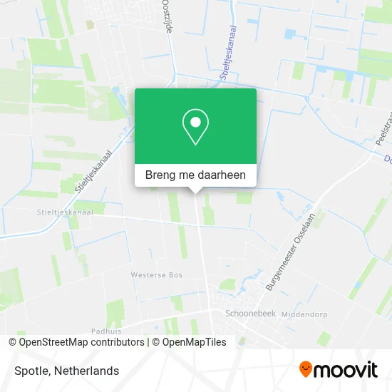 Spotle kaart