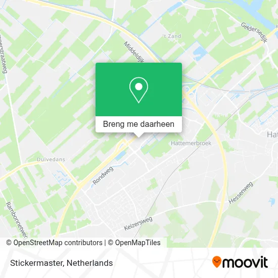 Stickermaster kaart