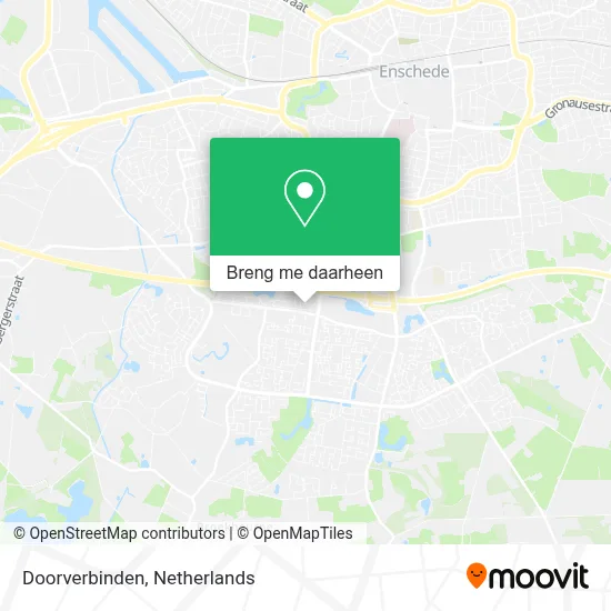 Doorverbinden kaart