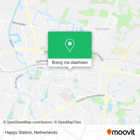 Happy Station kaart