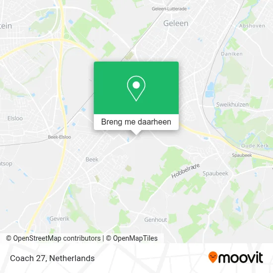 Coach 27 kaart