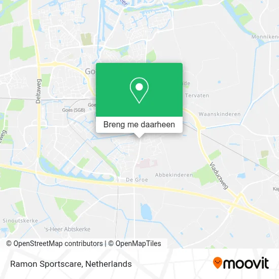 Ramon Sportscare kaart