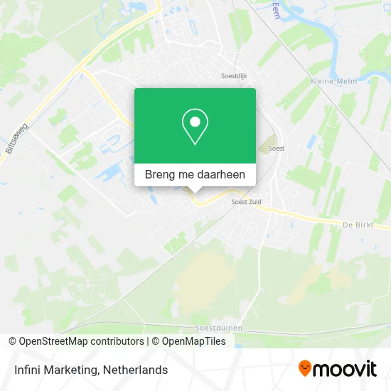 Infini Marketing kaart