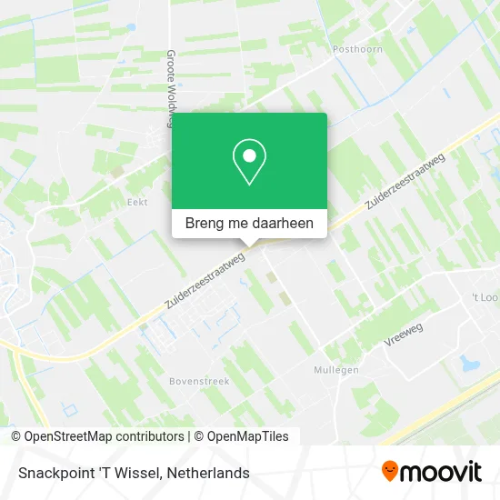 Snackpoint 'T Wissel kaart