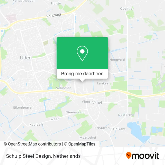 Schulp Steel Design kaart