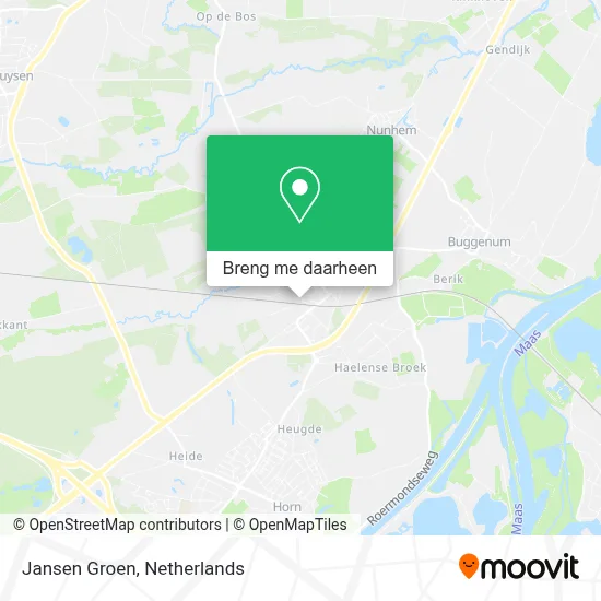 Jansen Groen kaart
