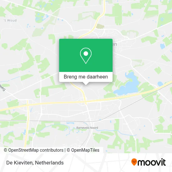 De Kieviten kaart