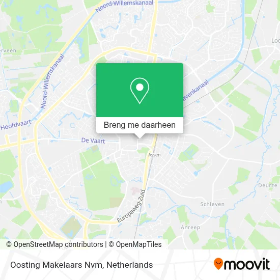 Oosting Makelaars Nvm kaart