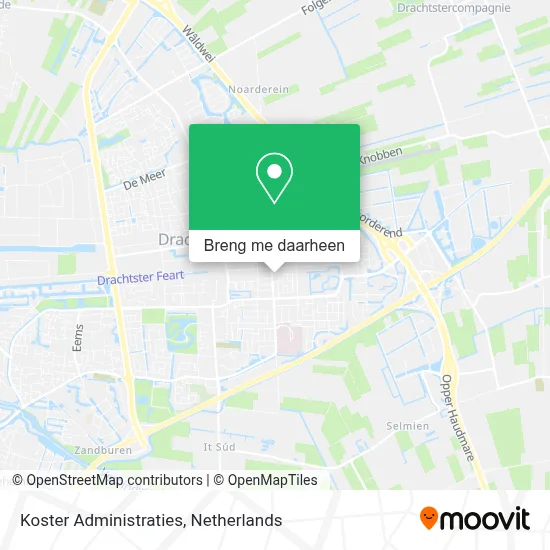 Koster Administraties kaart