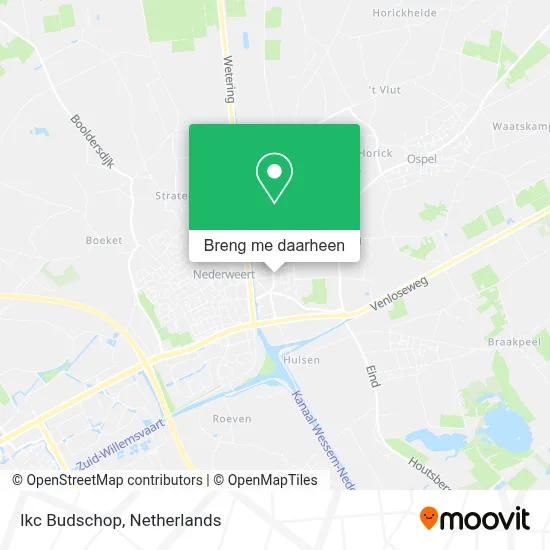 Ikc Budschop kaart