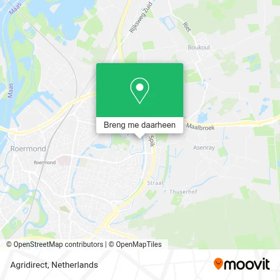 Agridirect kaart