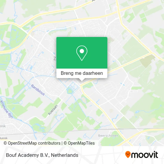 Bouf Academy B.V. kaart