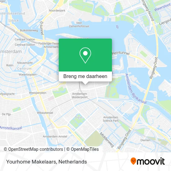 Yourhome Makelaars kaart
