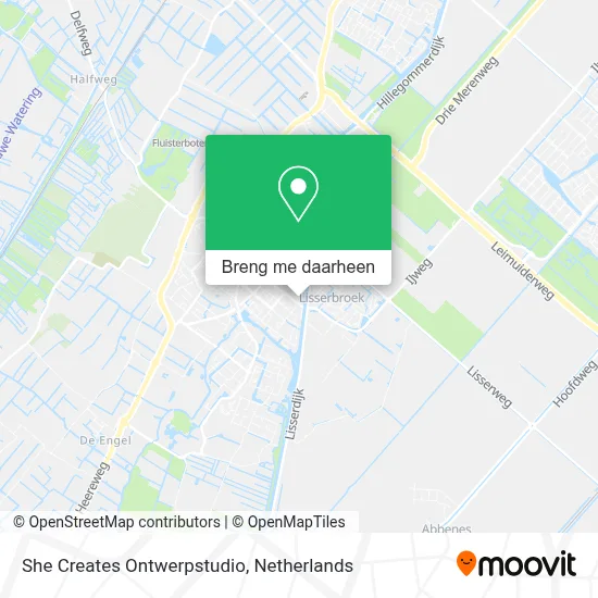 She Creates Ontwerpstudio kaart