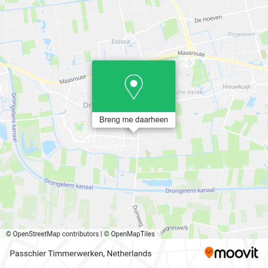 Passchier Timmerwerken kaart