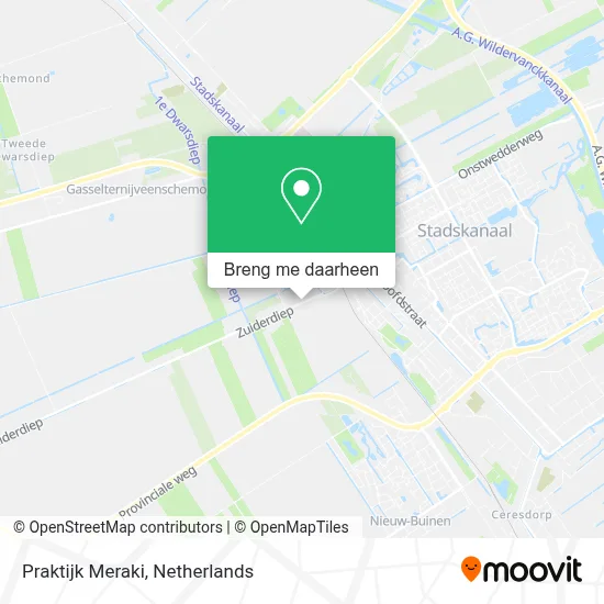 Praktijk Meraki kaart