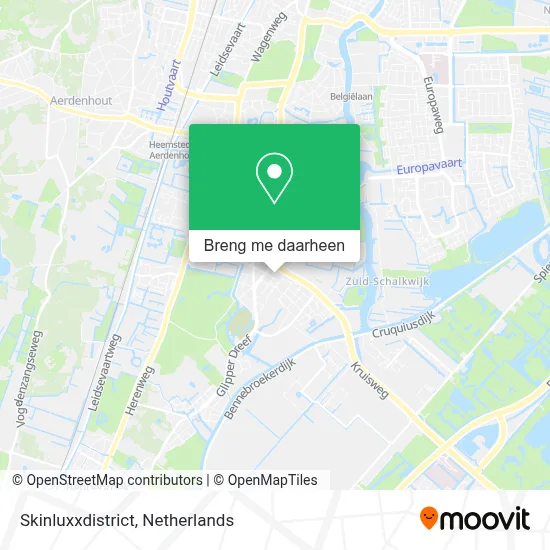 Skinluxxdistrict kaart