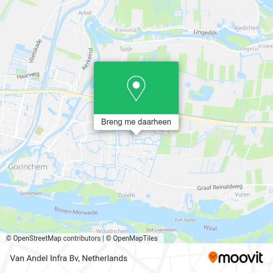Van Andel Infra Bv kaart