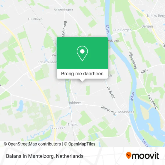 Balans In Mantelzorg kaart