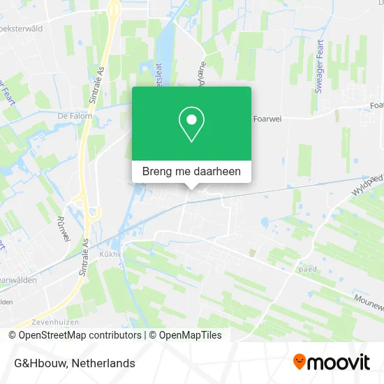 G&Hbouw kaart