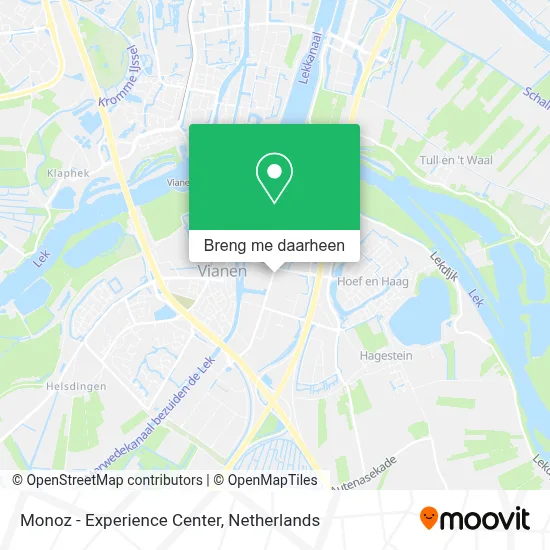 Monoz - Experience Center kaart