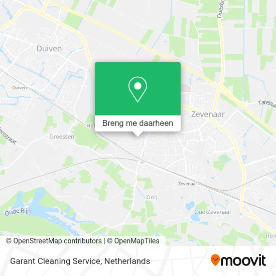 Garant Cleaning Service kaart