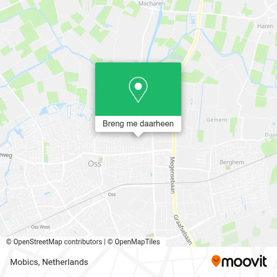 Mobics kaart