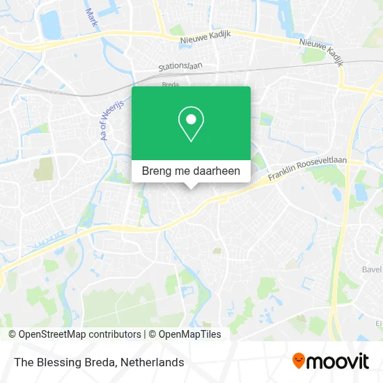 The Blessing Breda kaart
