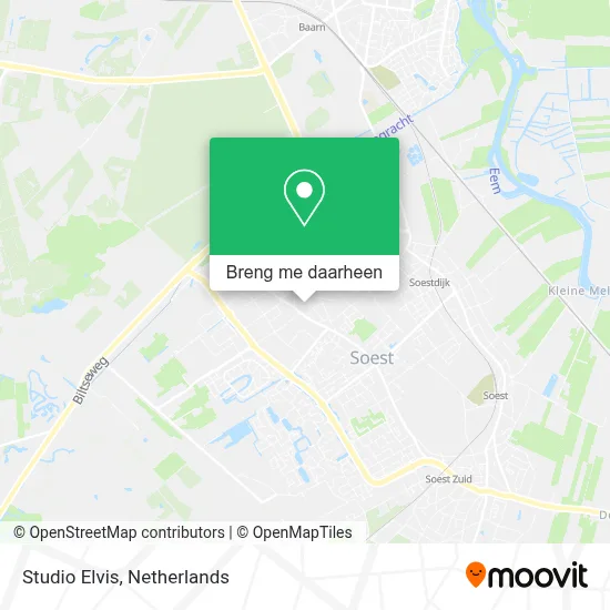 Studio Elvis kaart