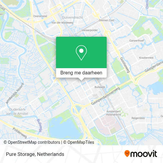 Pure Storage kaart