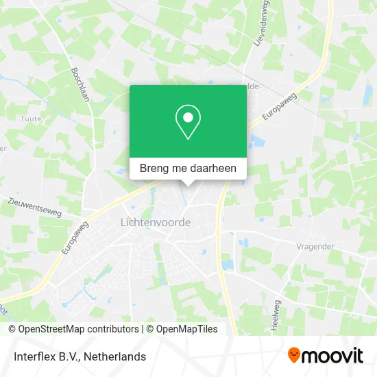Interflex B.V. kaart