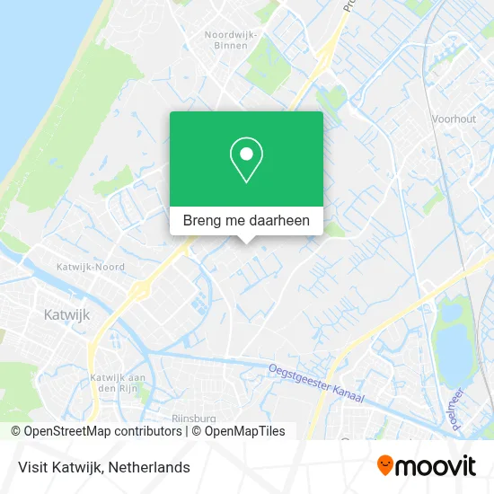 Visit Katwijk kaart