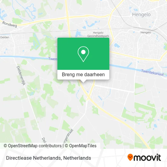 Directlease Netherlands kaart