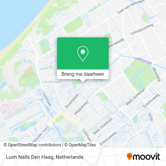 Lush Nails Den Haag kaart
