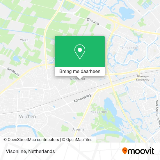 Visonline kaart