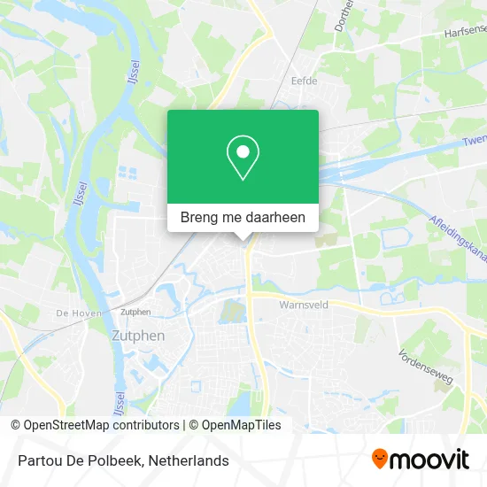 Partou De Polbeek kaart
