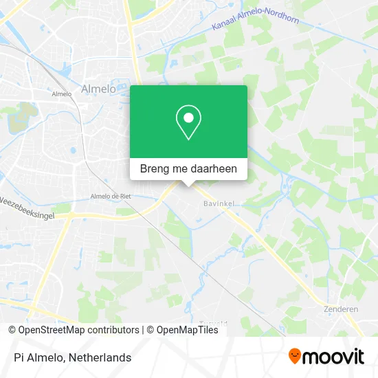 Pi Almelo kaart