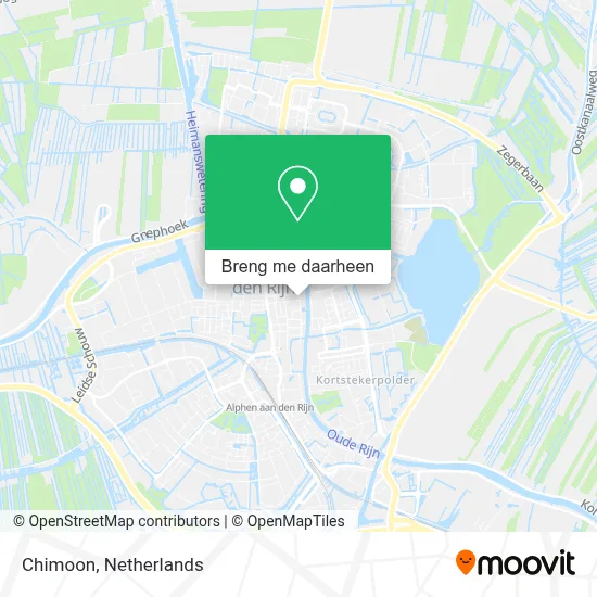 Chimoon kaart