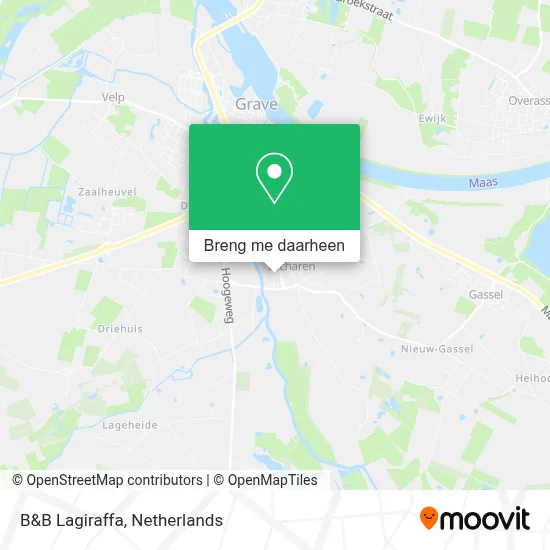 B&B Lagiraffa kaart