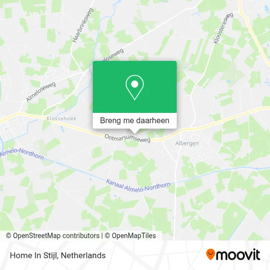 Home In Stijl kaart