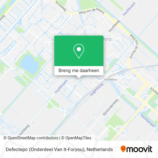 Defectepc (Onderdeel Van It-Foryou) kaart