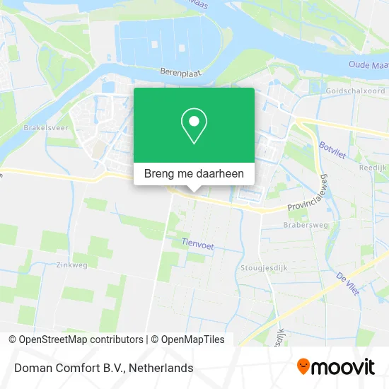 Doman Comfort B.V. kaart