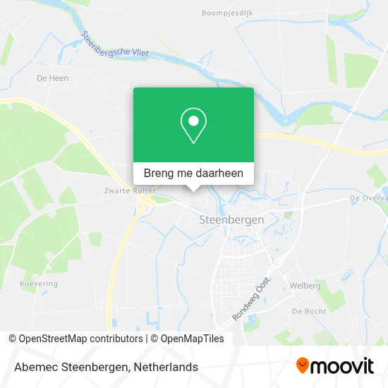 Abemec Steenbergen kaart