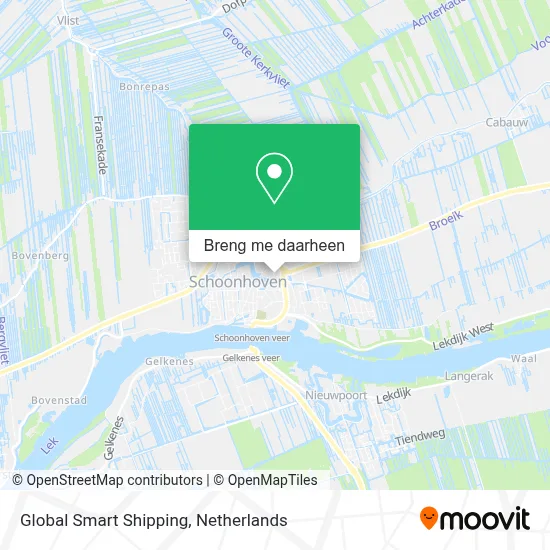Global Smart Shipping kaart