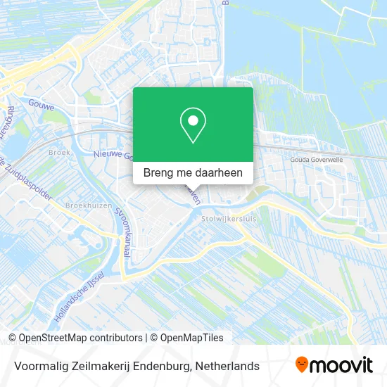 Voormalig Zeilmakerij Endenburg kaart