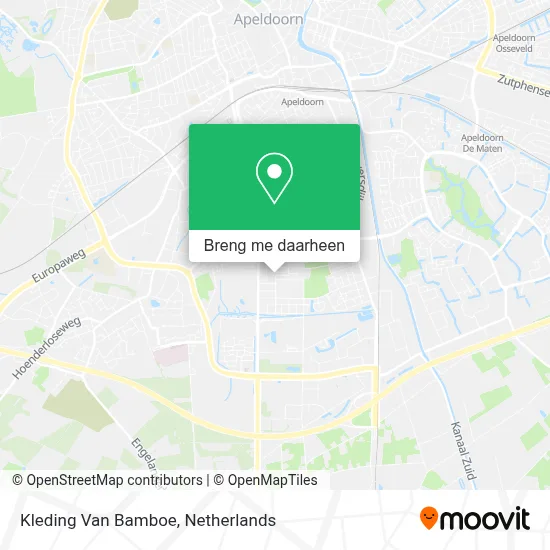 Kleding Van Bamboe kaart