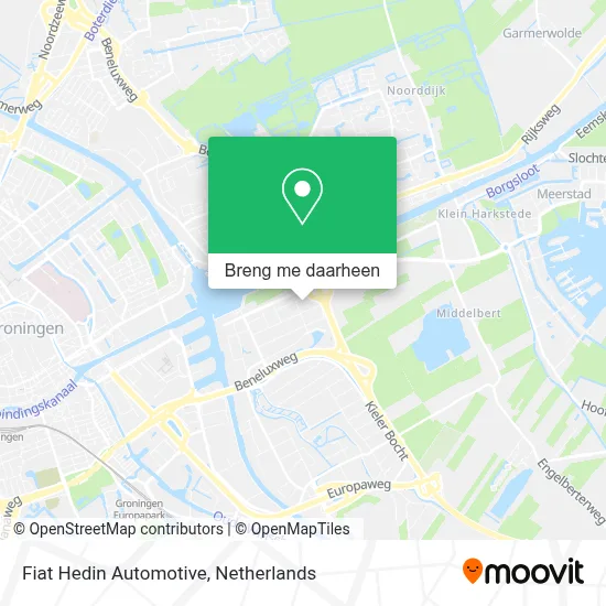 Fiat Hedin Automotive kaart